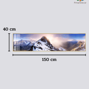 รูปภาพติดผนัง รูปภาพวิวภูเขา รูปตกแต่ง ยาว1.5M